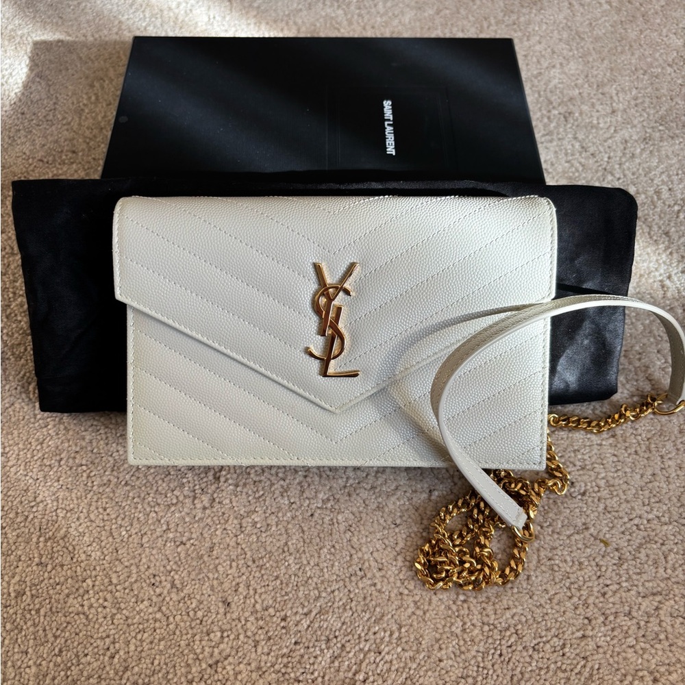 Saint Laurent Wallet on a Chain
